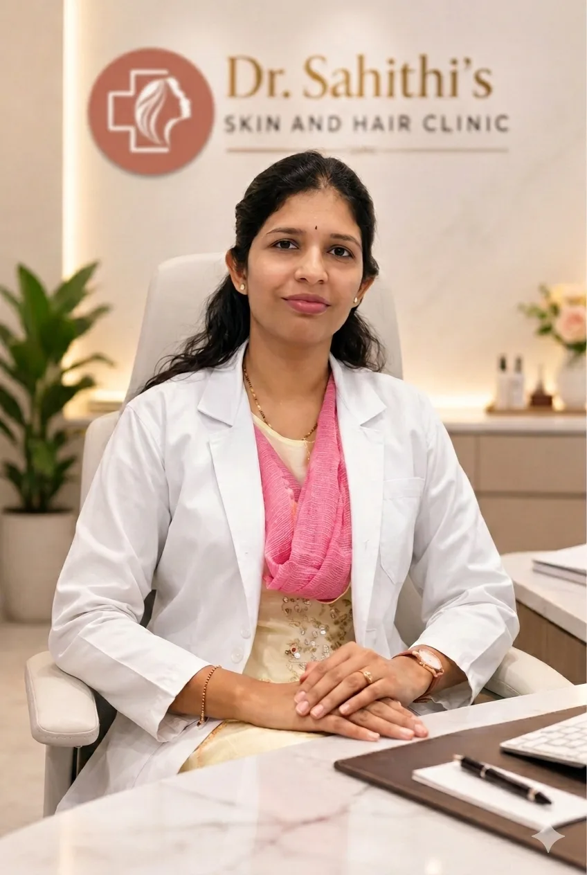 Dr. Sahithi dermatologist in Bachupally Hyderabad